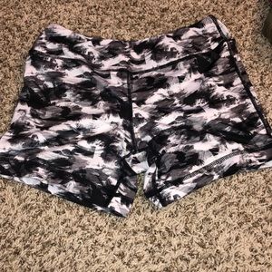 Gray and White Spandex